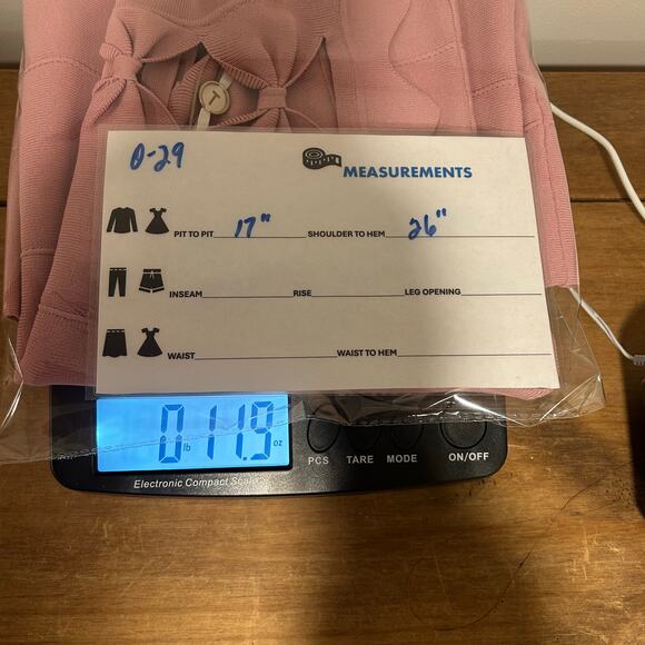 Ted Baker Pink Scalloped Blouse - Picture 10 of 10